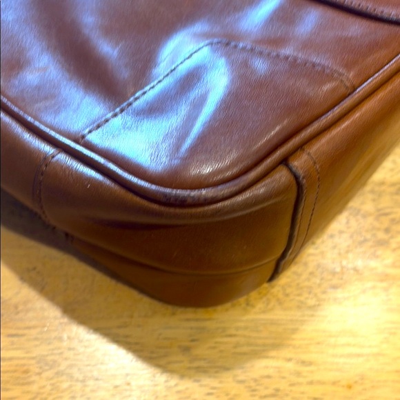 Coach BMK Commuter Leather Briefcase Shoulder Bag Computer - Picture 13 of 16